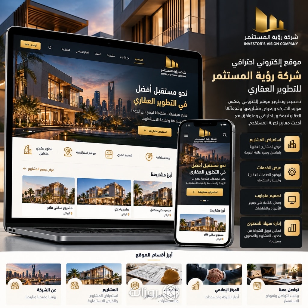 شركة رؤية المستثمر للتطوير العقاري