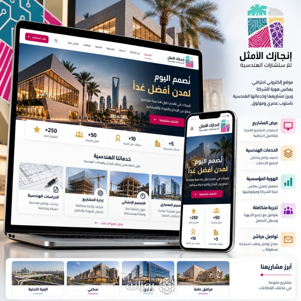 شركة إنجازك الأمثل للاستشارات الهندسية