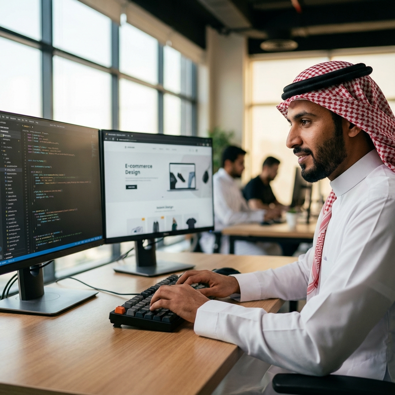 تصميم وتطوير المواقع المخصصة